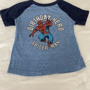 Birthday hero spider man T-Shirt 4T